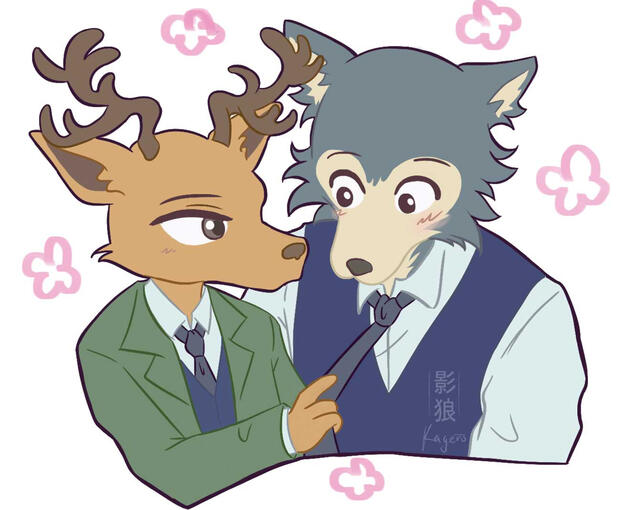 Legoshi x Louis - Beastars